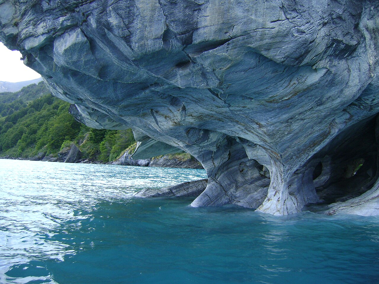 Capillas de Mármol, Puerto Río Tranquilo